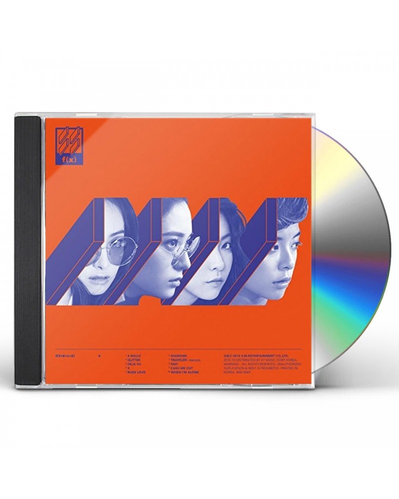 f(x) 4 WALLS (VOL.4) CD $13.19 CD