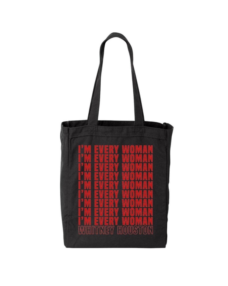 Whitney Houston I'm Every Woman Tote Bag $11.12 Bags