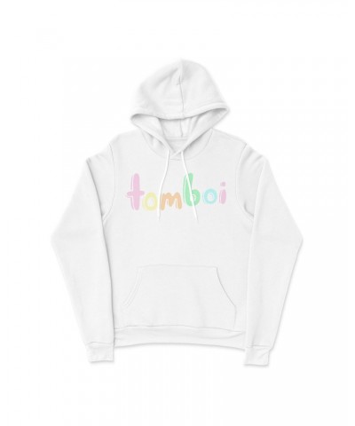 Tommy Boi Tomboi White Hoodie $9.35 Sweatshirts