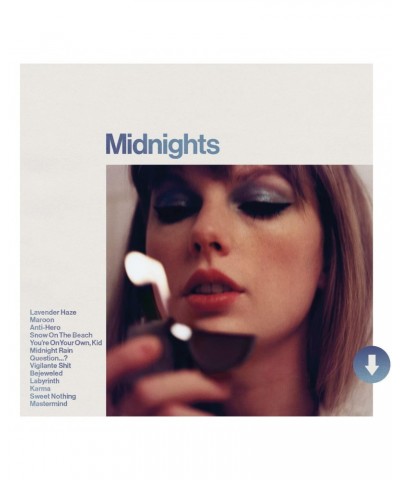 Taylor Swift Midnights (Moonstone Blue Edition) Vinyl Record $14.45 Vinyl