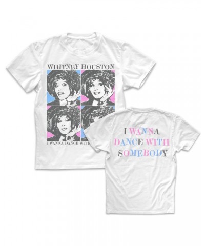 Whitney Houston Rainbow Pop Art T-Shirt $6.99 Shirts