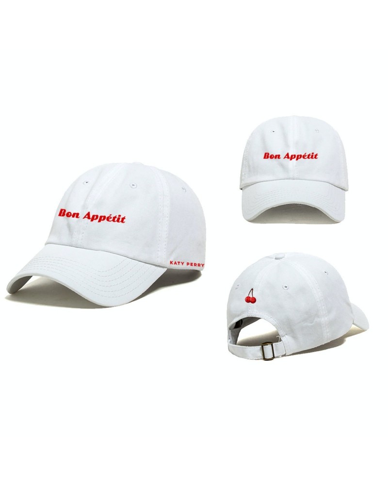 Katy Perry Bon Appetit White Dad Cap $10.57 Hats