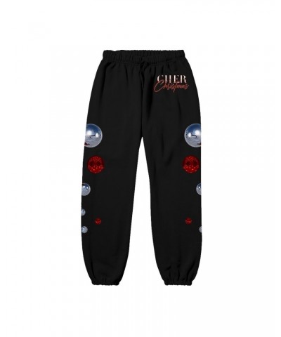 Cher Christmas Black Sweatpants $7.13 Pants