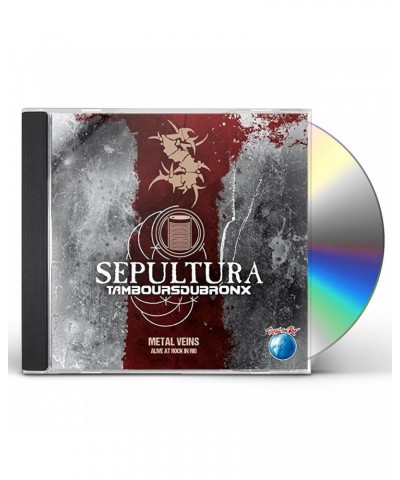 Sepultura & Les Tambours du Bronx METAL VEINS: ALIVE AT ROCK IN RIO CD $15.49 CD