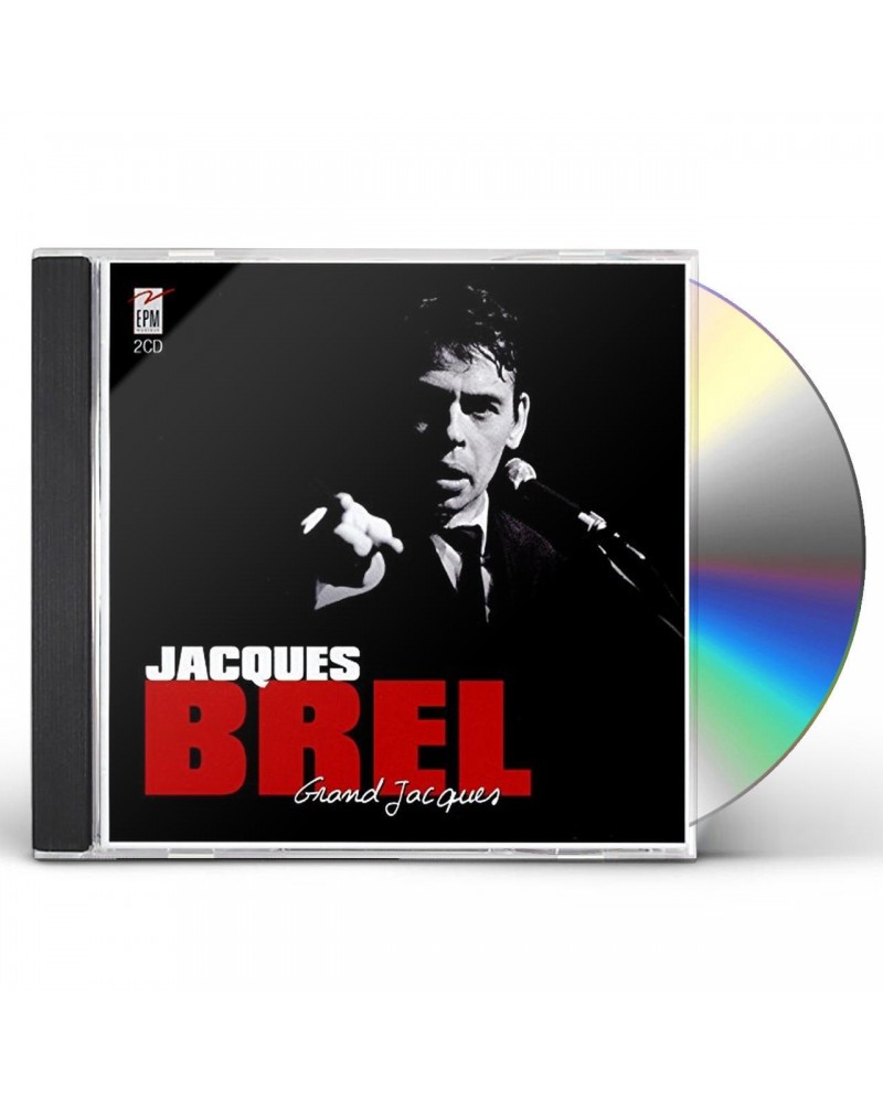 Jacques Brel GRAND JACQUES CD $11.47 CD