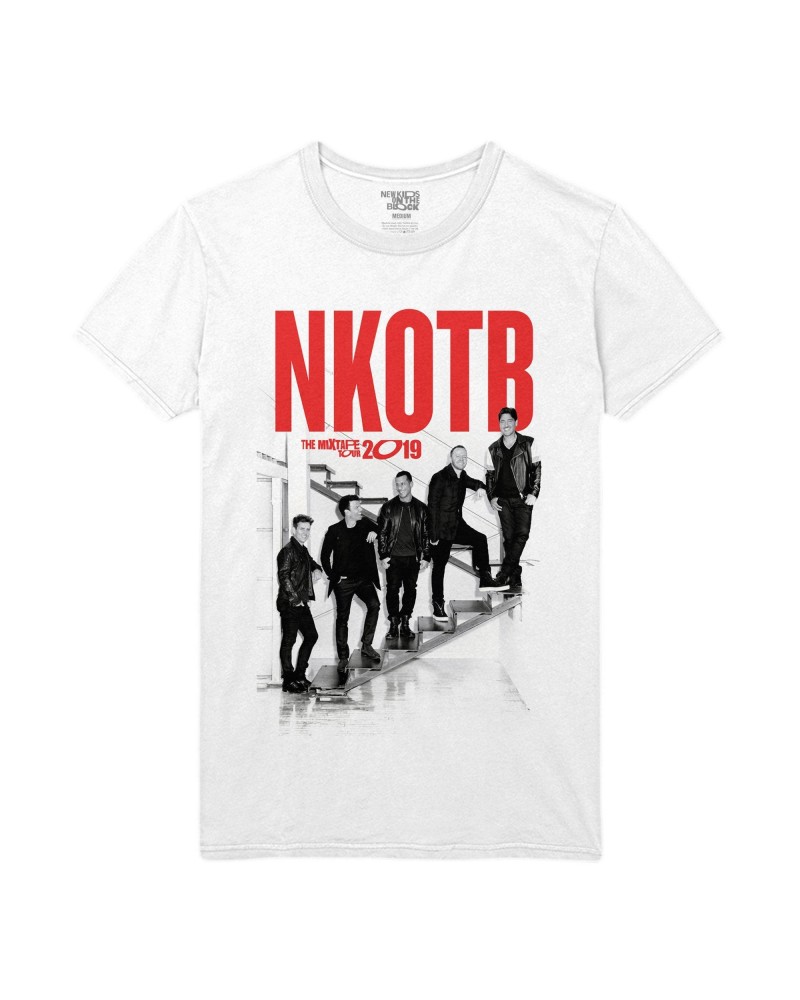 New Kids On The Block NKOTB Staircase photo Tee $15.98 Shirts