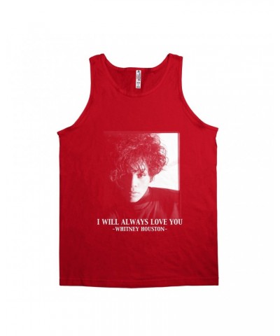 Whitney Houston Unisex Tank Top | I Will Always Love You Album Photo Image Shirt $6.79 Shirts