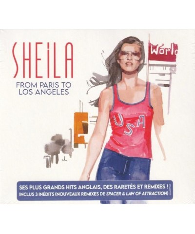 Sheila FROM PARIS TO L.A. - ENGLISH TRACKS COLLECTION CD $3.33 CD