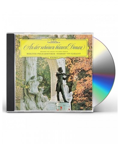 Herbert von Karajan AN DER SCHONEN BLAUEN DONAU WALTZES POLKAS MARCHES CD $6.90 CD