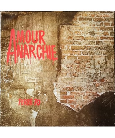 Léo Ferré AMOUR ANARCHIE VOL 1 Vinyl Record $5.32 Vinyl