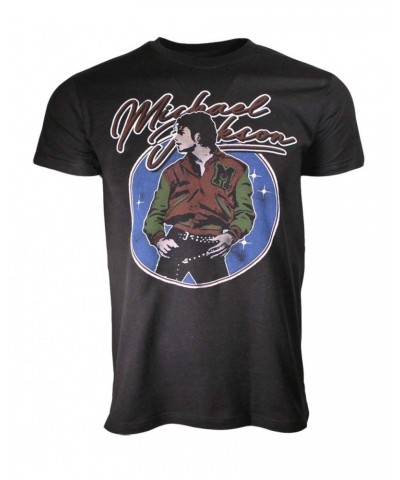 Michael Jackson T Shirt | Michael Jackson Varsity Jacket T-Shirt T-Shirt $10.78 Shirts