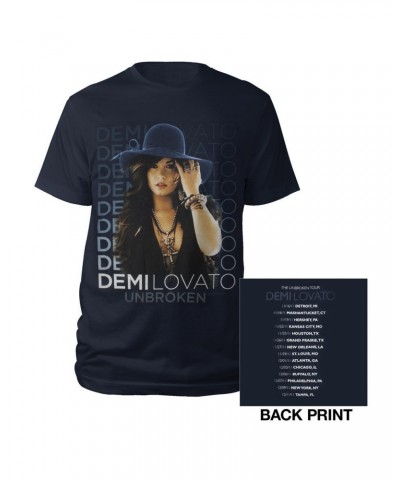 Demi Lovato Blue Hat Shirt $7.00 Shirts