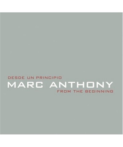 Marc Anthony DESDE UN PRINCIPIO: FROM THE BEGINNING CD $18.28 CD