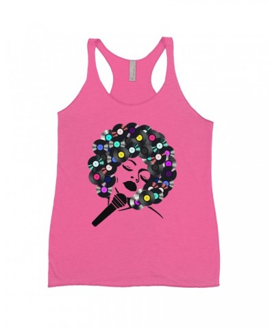 Music Life Colorful Racerback Tank | The Soul Of Vinyl Tank Top $14.63 Shirts