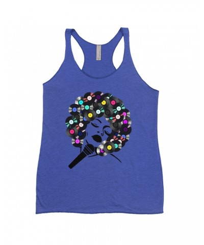 Music Life Colorful Racerback Tank | The Soul Of Vinyl Tank Top $14.63 Shirts