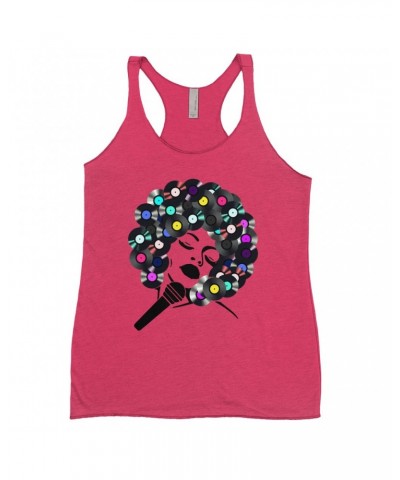 Music Life Colorful Racerback Tank | The Soul Of Vinyl Tank Top $14.63 Shirts