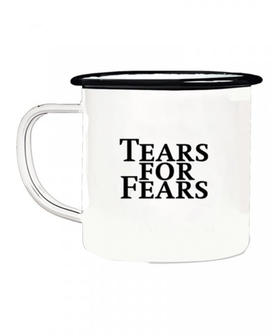 Tears For Fears LOVE YOU MORE ENAMEL WHITE MUG $6.81 Drinkware