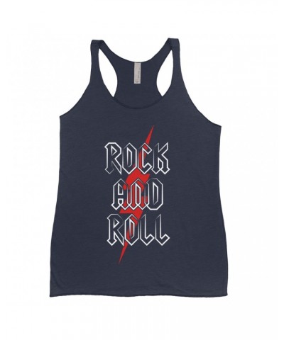 Music Life Ladies' Tank Top | Rock n' Roll Bolt Shirt $10.34 Shirts