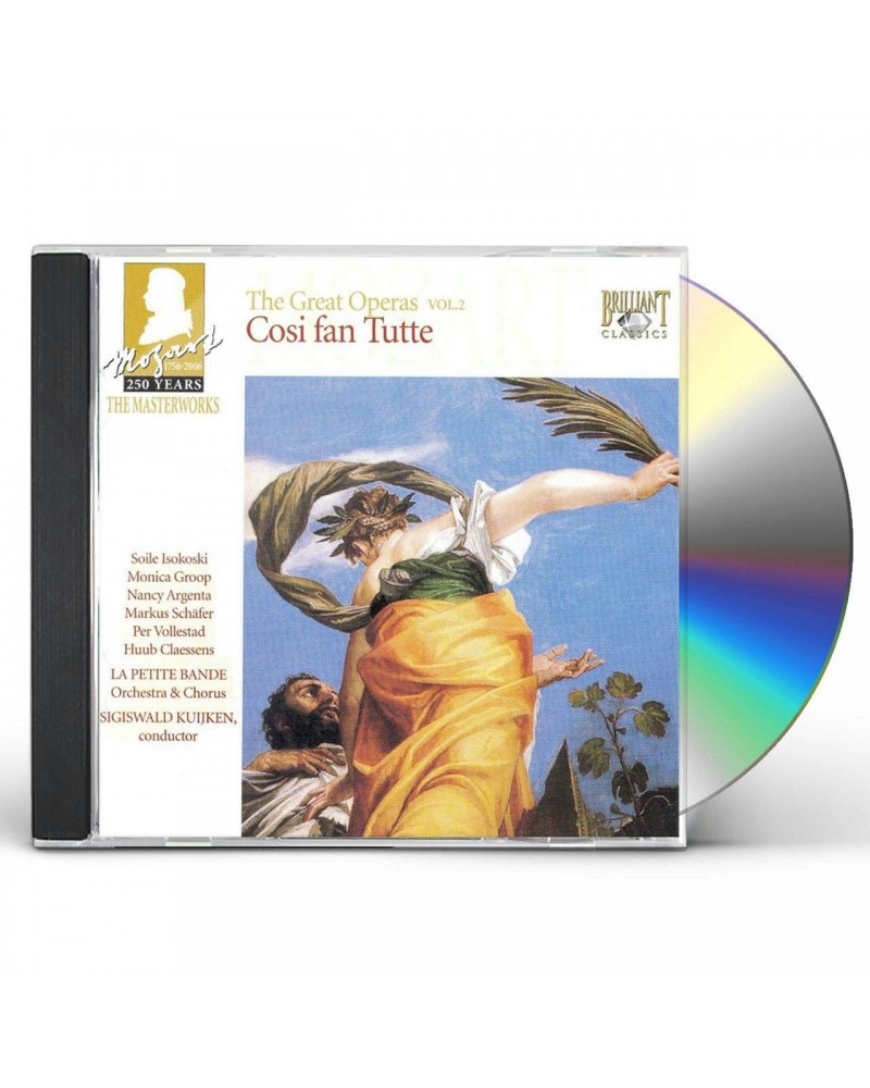 Various Artists MOZART COSI FAN TUTTE. (SOILE ISOKOSKI MONICA GROOP NANCY ARGENTA MARKUS SCHAFER ET AL. LA CD $15.75 CD