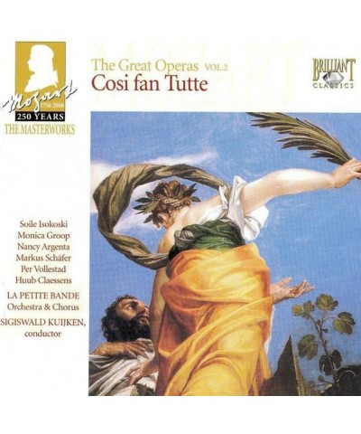 Various Artists MOZART COSI FAN TUTTE. (SOILE ISOKOSKI MONICA GROOP NANCY ARGENTA MARKUS SCHAFER ET AL. LA CD $15.75 CD