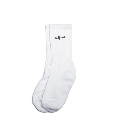 Yours Truly Self Care Socks (White) $6.84 Footware