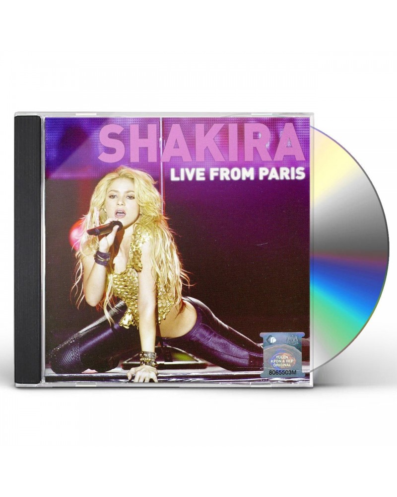 Shakira LIVE FROM PARIS CD $10.79 CD