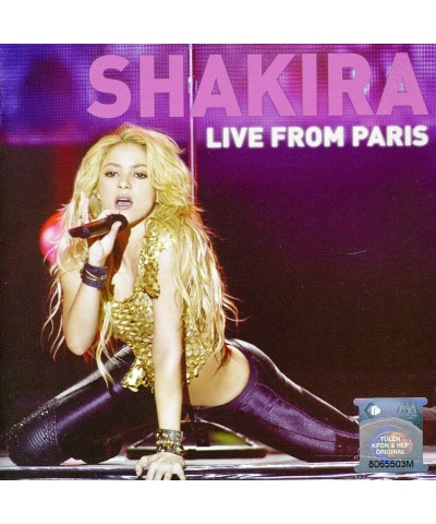 Shakira LIVE FROM PARIS CD $10.79 CD