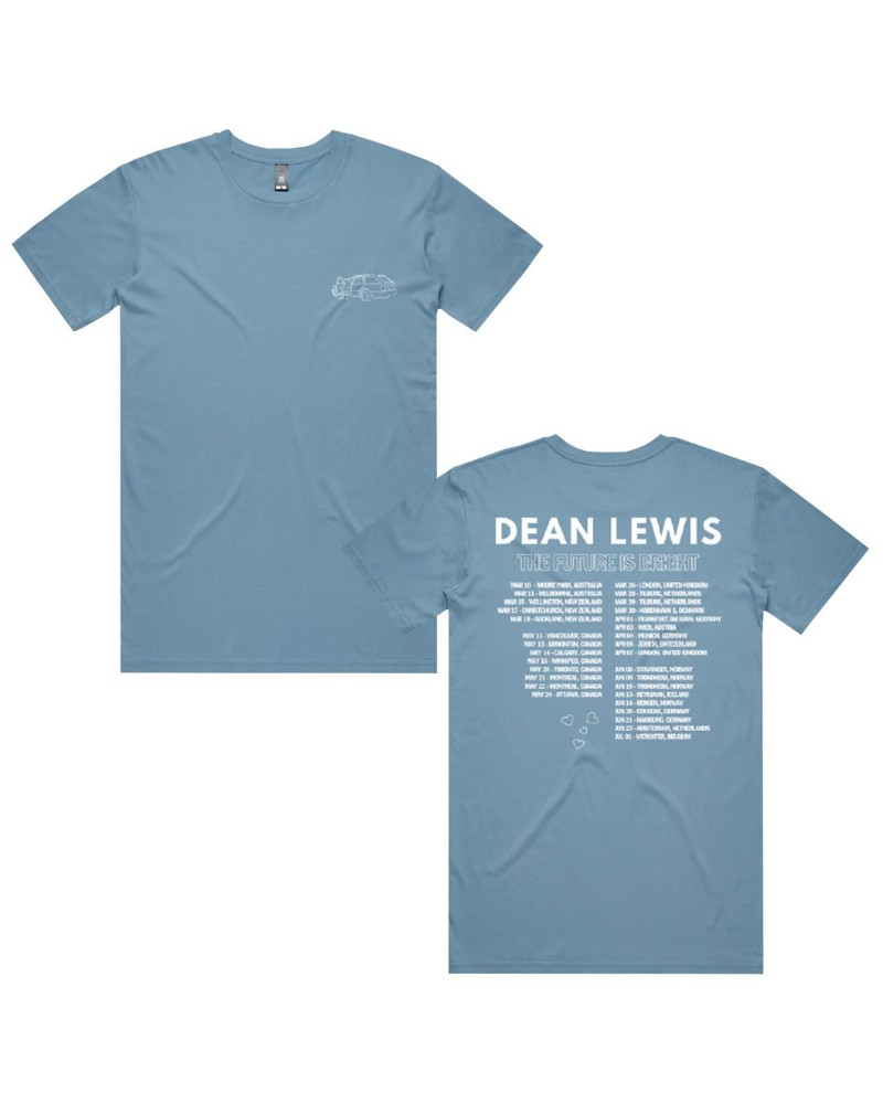 Dean Lewis Future is Bright T-Shirt (Petrol Blue) $12.82 Shirts