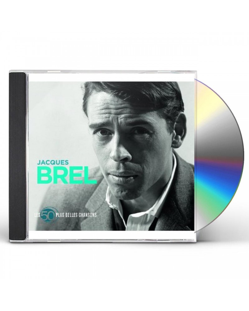 Jacques Brel LES 50 PLUS BELLES CHANSONS CD $18.56 CD