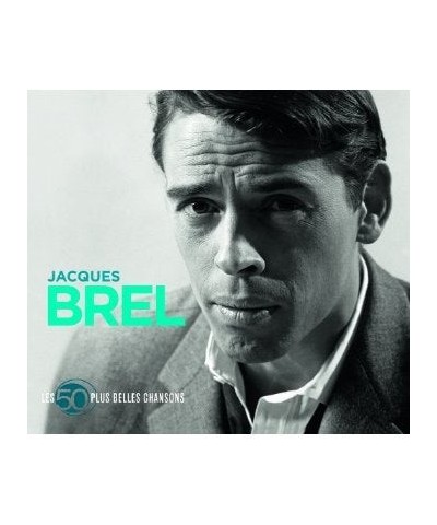 Jacques Brel LES 50 PLUS BELLES CHANSONS CD $18.56 CD