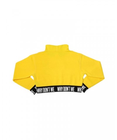 Why Don't We Crop Top Hoodie (Yellow) $12.75 Sweatshirts