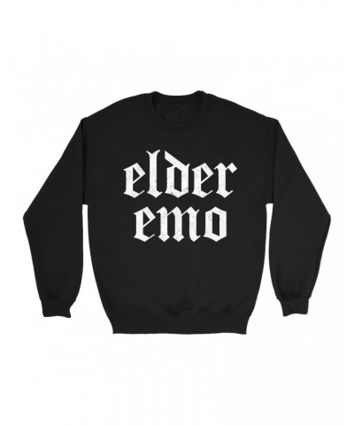 Music Life Sweatshirt | Elder Emo Sweatshirt $12.59 Sweatshirts