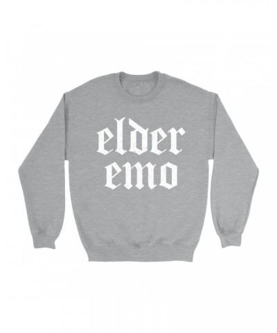 Music Life Sweatshirt | Elder Emo Sweatshirt $12.59 Sweatshirts