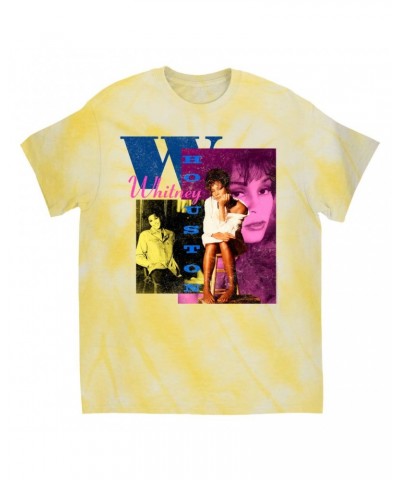 Whitney Houston T-Shirt | Colorful Collage Tie Dye Shirt $5.57 Shirts