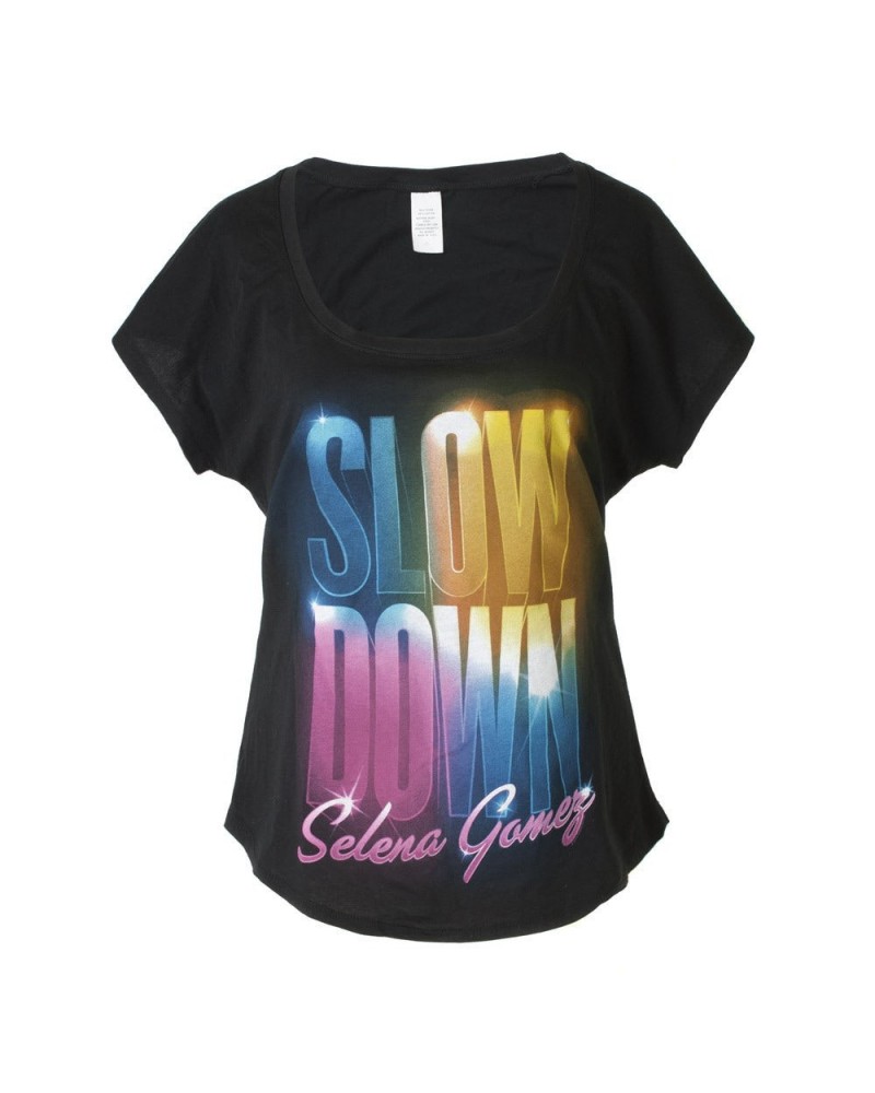 Selena Gomez T Shirt | Juniors Slow Down Edition $7.19 Shirts