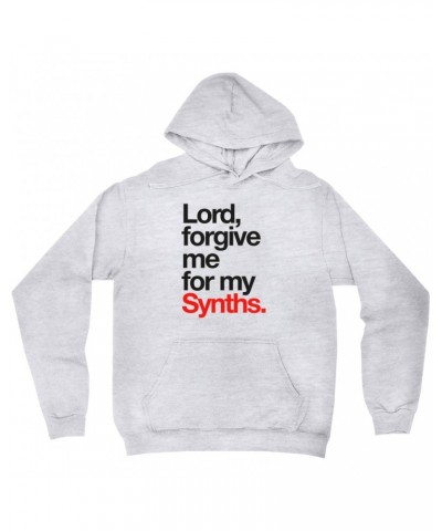 Music Life Hoodie | Forgive Me For My Synths Hoodie $6.44 Sweatshirts