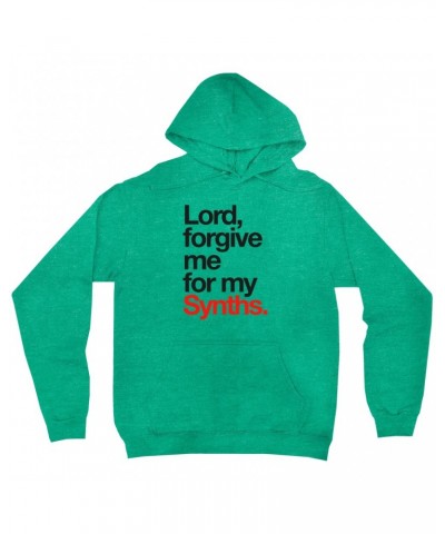 Music Life Hoodie | Forgive Me For My Synths Hoodie $6.44 Sweatshirts