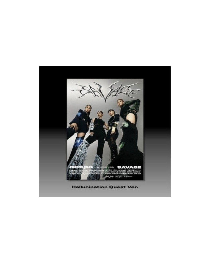 aespa SAVAGE (PHOTOBOOK VERSION) CD $7.84 CD