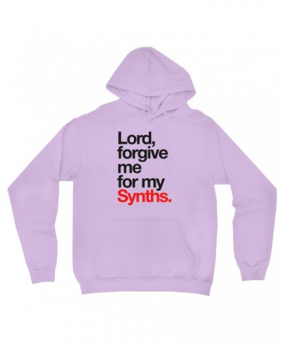 Music Life Hoodie | Forgive Me For My Synths Hoodie $6.44 Sweatshirts