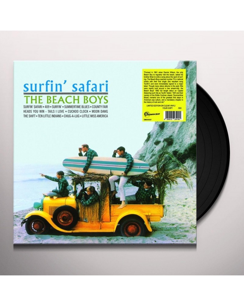 The Beach Boys SURFIN SAFARI Vinyl Record $8.40 Vinyl