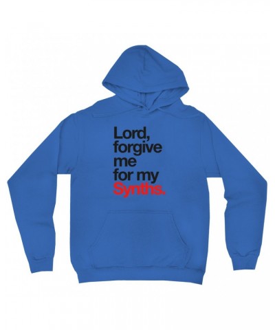 Music Life Hoodie | Forgive Me For My Synths Hoodie $6.44 Sweatshirts