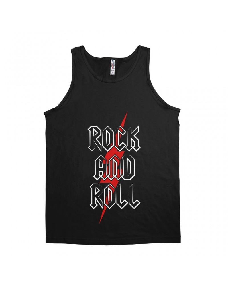 Music Life Unisex Tank Top | Rock n' Roll Bolt Shirt $11.02 Shirts