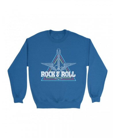 Music Life Sweatshirt | Flying Guitar Rock n' Roll Sweatshirt $9.59 Sweatshirts