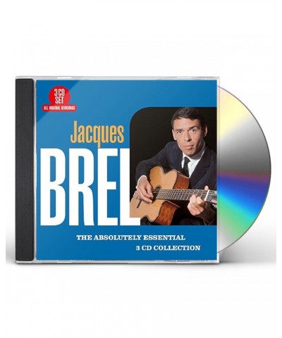 Jacques Brel ABSOLUTELY ESSENTIAL 3 CD COLLECTION CD $11.23 CD