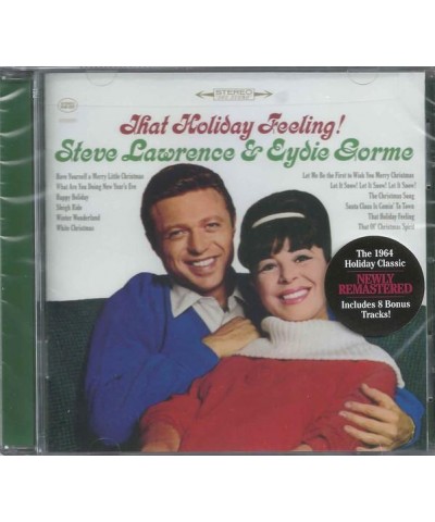 Steve Lawrence & Eydie Gorme THAT HOLIDAY FEELING! (EXPANDED & REMASTERED EDITION) CD $9.00 CD