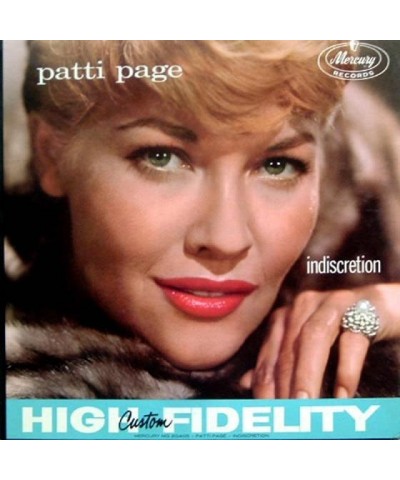 Patti Page INDISCRETION CD $11.52 CD