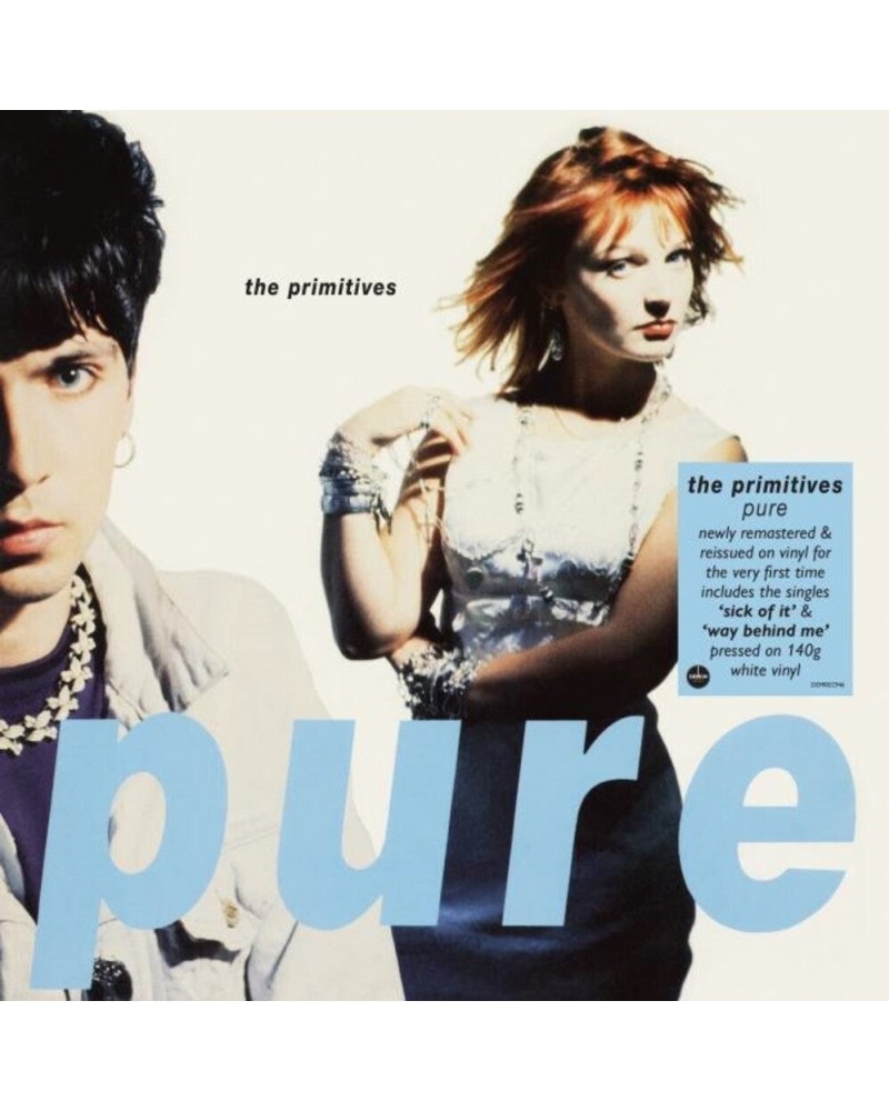 The Primitives 824769 LP Vinyl Record - Pure (Coloured Vinyl) $9.65 Vinyl