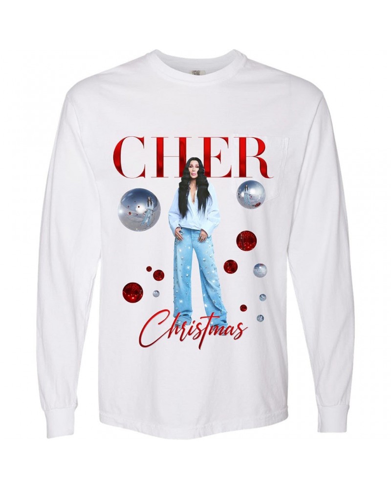 Cher Christmas Long Sleeve Tee $6.35 Shirts