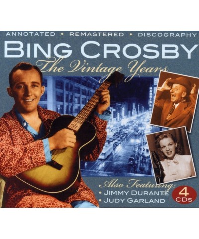 Bing Crosby VINTAGE YEARS CD $11.05 CD