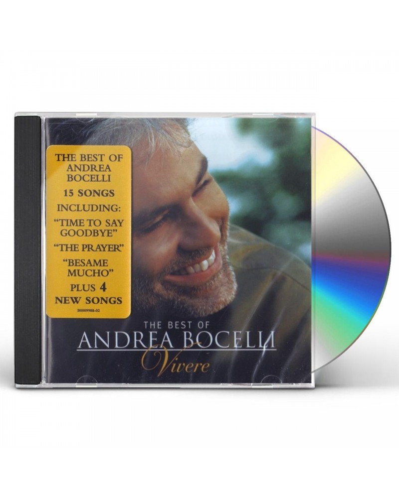 Andrea Bocelli BEST OF ANDREA BOCELLI: VIVERE CD $16.85 CD